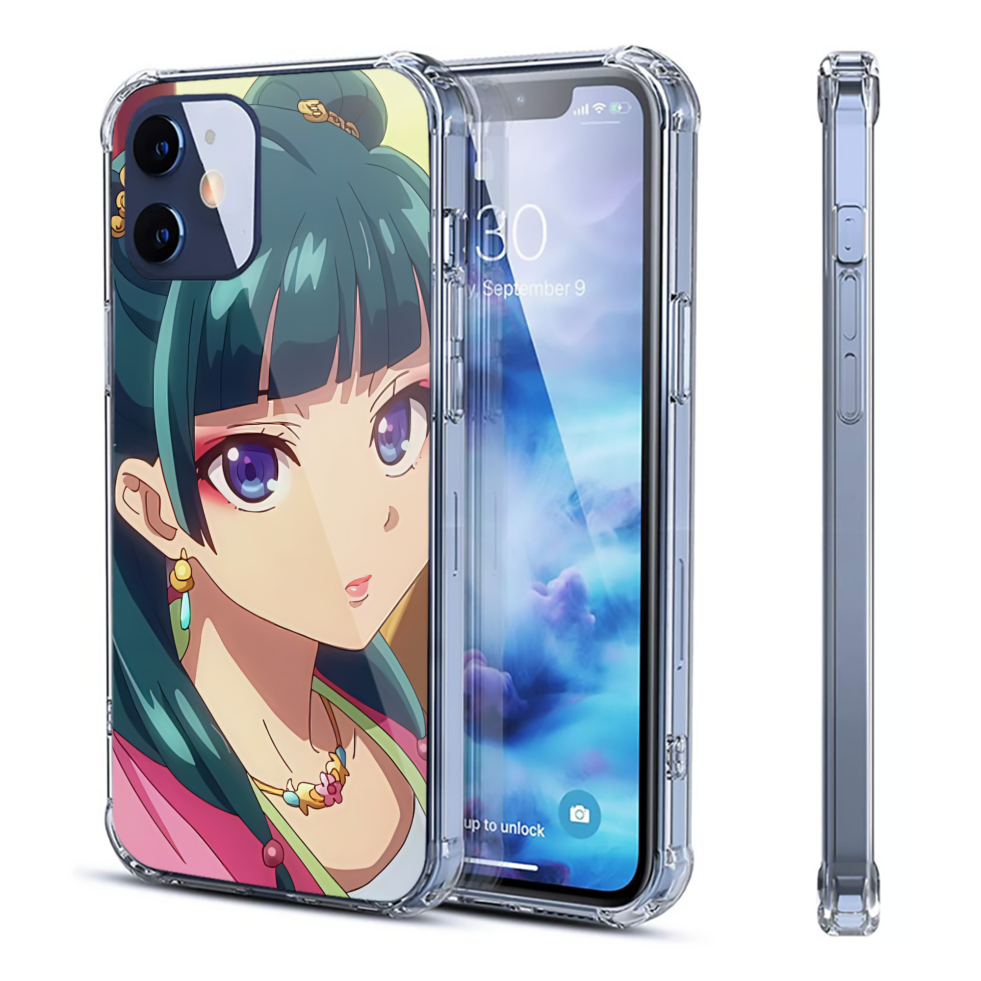（画像用） 薬屋のひとりごと The Apothecary Diaries 【iPhone 12シリーズ対応】透明スマホケース（クリアソフトケース）